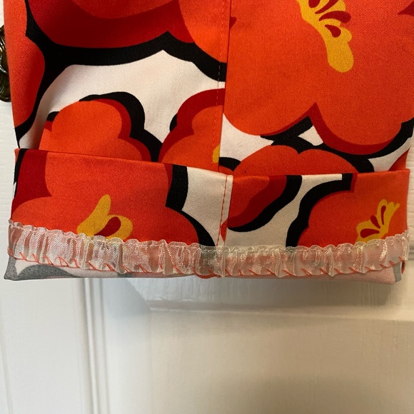 Worthington summer colourful stretch capris. cotton blend. Sz 18. - Picture 6 of 11